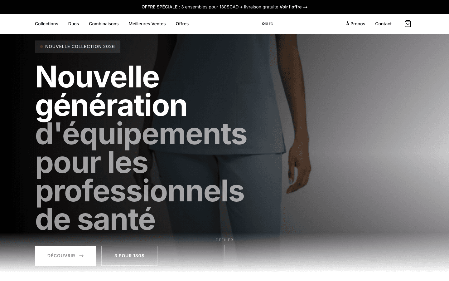 Orlex Medical Supply - Capture desktop